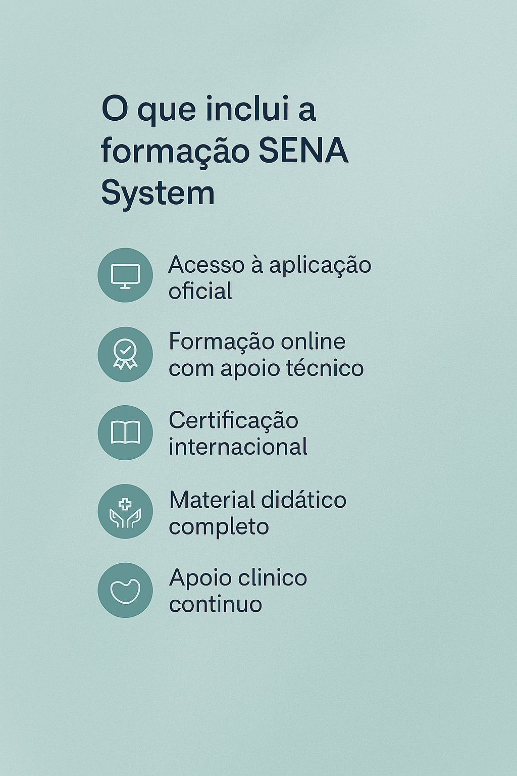 O que é a Formação SENA System