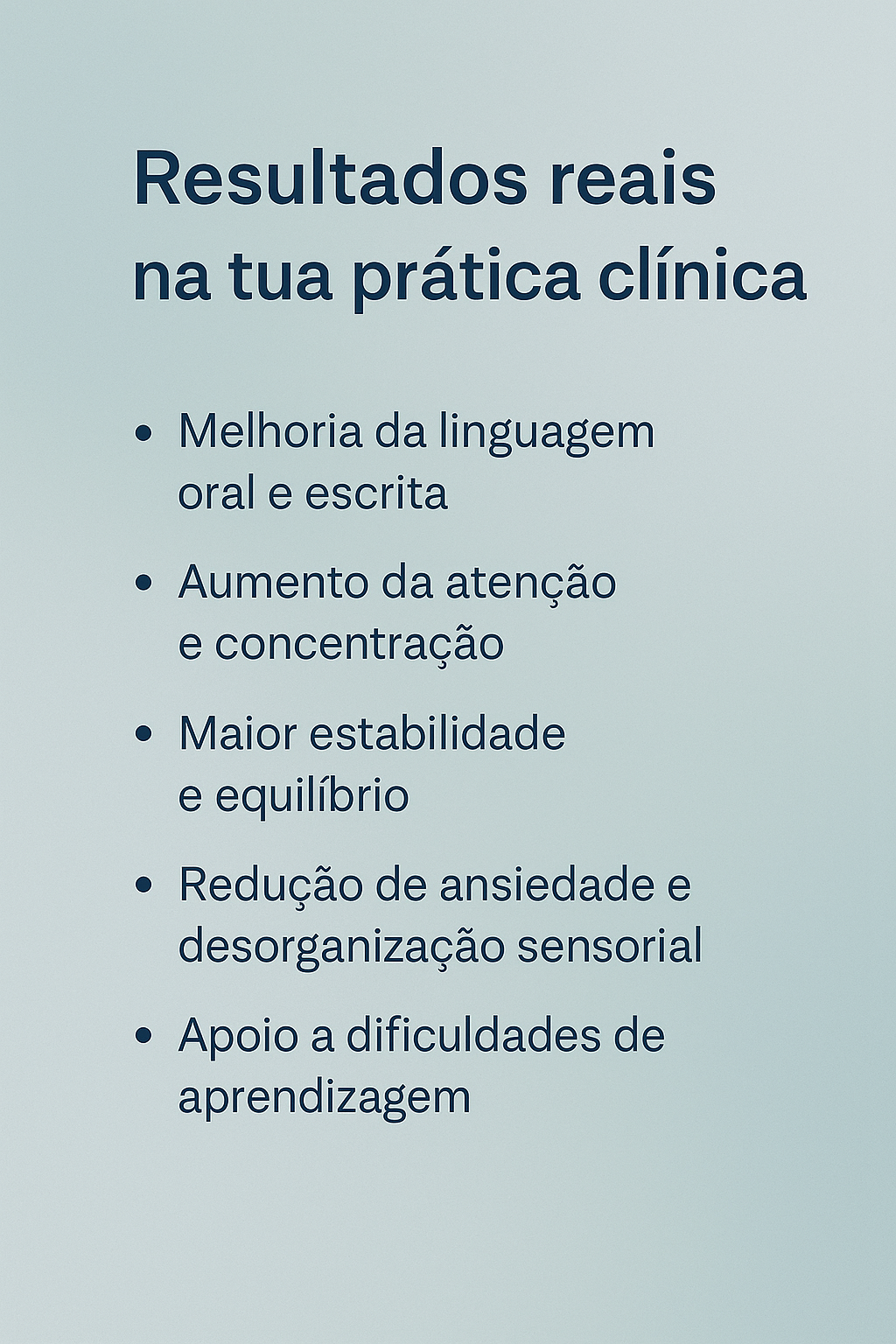 Resultados Clínicos SENA System
